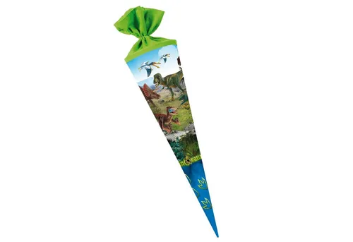 Nestler Schultüte Schultüte 70cm rund Schleich - Dinosaurs Filzversc