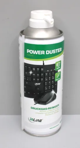 InLine 43210 Druckluft-Reiniger Spraydose 400ml ,NEU