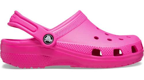 Crocs Unisex Kinder Classic Clog T Clog, Pink Crush, 23/24 EU - Clogs für Jungen, unglaublich leicht und atmungsaktiv, ideal für Spiel und Wasserabenteuer, gefertigt mit 25% bio-zirkulären Materialien.