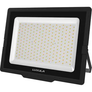 Luxula LED-Außenstrahler LX400114, 200W - Hochleistungs-Lampe mit 20.000 Lumen, wasserdicht (IP65) und schlagfest (IK06) für zuverlässige Beleuchtung im Außenbereich.
