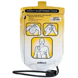 Defibtech Lifeline AED Elektroden für Erwachsene - Erste Hilfe: Hochwertige Elektroden für den Defibtech Lifeline AED, garantieren schnelle und effektive Hilfe im Notfall.