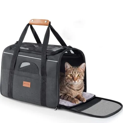 Morpilot Katzentransportbox Dunkelgrau 42x28x28cm