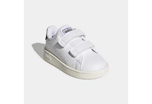 adidas Kinderschuhe ADVANTAGE CF I 26 - Weiße Sneaker für Kinder - Sneaker für Kinder, aus teilweise recycelten Materialien, ideal für kleine Abenteurer und umweltbewusste Eltern.