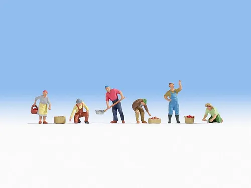 Noch H0 15613 Figuren-Set Erntehelfer