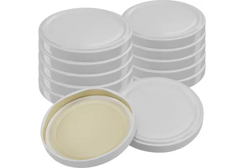 Wellgro Vorratsglas Einmachdeckel TO 82 - Twist-Off-Deckel, (50-tlg)