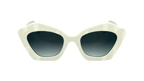 KARL LAGERFELD Women's Sunglasses KL6199S in weiß von Karl Lagerfeld