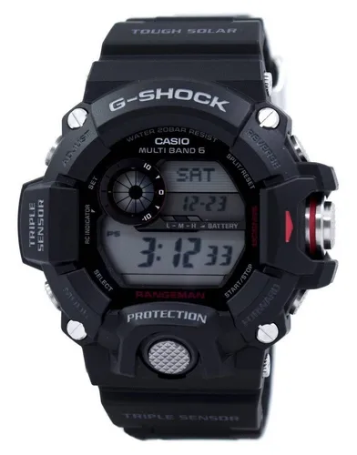 Casio Rangeman G-Shock Dreifachsensor Atomic GW-9400-1 GW9400-1 Herrenuhr