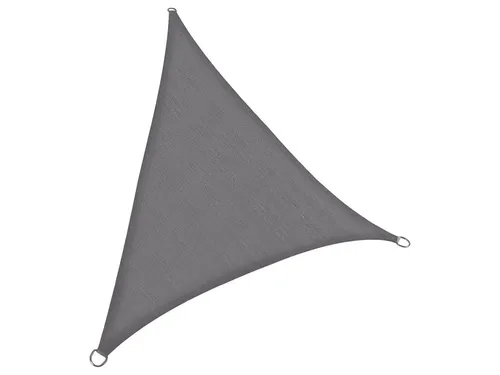 EUGAD Sonnensegel, Sonnenschutz Terrasse HDPE Dreieckig Grau