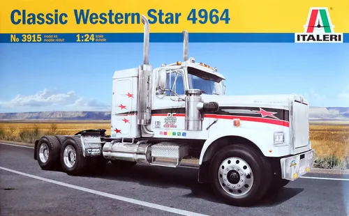 Classic Western Star 4964 American Truck LKW 1:24 Modellbausatz - Automobile Bausatz im Maßstab 1:24, ideal für Modellbau-Enthusiasten und Liebhaber amerikanischer Trucks.