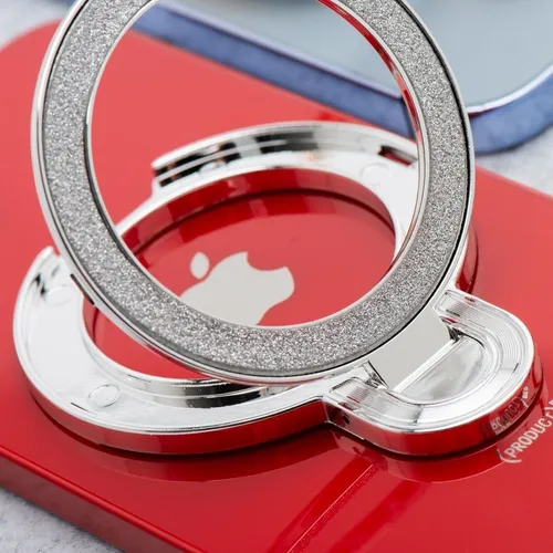 Ring Halter mit MagSafe Halterung Ständer Klebeständer Holder Brokat Glitzer