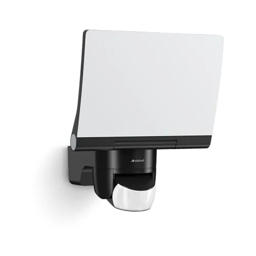 Steinel XLED Home 2 XL LED-Außenstrahler mit Bewegungsmelder - LED-Strahler für große Flächen, energieeffizient mit nur 19.3 W und hocheffizienten LEDs für optimale Ausleuchtung von Gärten und Zufahrten.