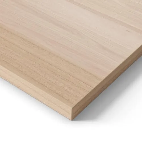Ergotopia Schreibtischplatte Holzplatte - 25 mm Bürotischplatte für ergonomische Arbeitsplätze - Eckschreibtischplatten – Robuste 25 mm Tischplatte, belastbar bis 120 kg, kratzfest und nachhaltig aus europäischen Wäldern.