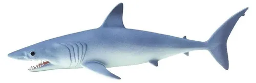 Safari Ltd Mako Shark Figur Weiß,Blau From 3 Years Weiß,Blau From 3 Years