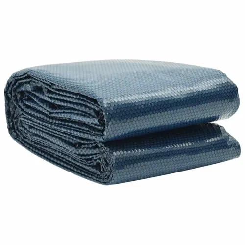 vidaXL Treibende Pool-Solarplane PE 300 cm Schwarz und Blau von vidaXL