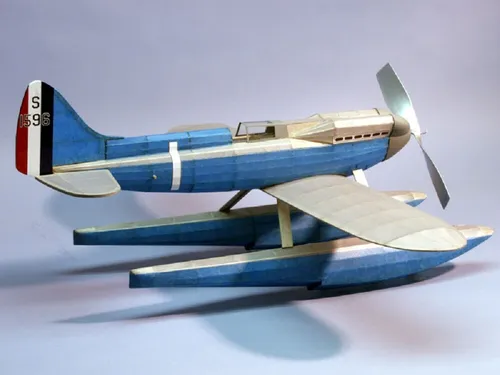 KRICK Modellbau Super Marine S.6B Balsabausatz von Krick