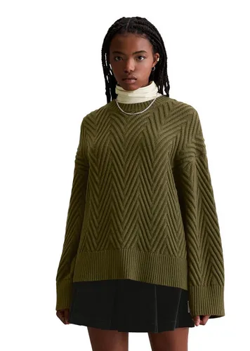 Marc O'Polo DENIM Strickpullover aus weichem Schurwolle-Mix