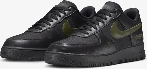 Produktbild Nike Air Force 1 GTX Gore Tex Black Olive Schwarz Khaki Outdoor Sneaker - 42,5