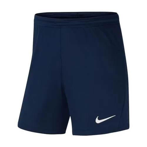 Nike Damen Park Iii Nb Short, Midnight Navy/(White), XL EU