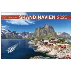 Skandinavien Globetrotter Kalender 2026 - Von stillen Wäldern, Seen und Fjorden