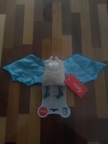 Sigikid Schnuffeltuch Fledermaus blau