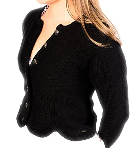 Jacke - Trachtenjacke IN SCHWARZ (ORIGINAL TRACHTL) - Größe 38