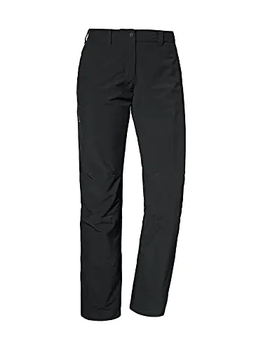 Schöffel Damen Pants Engadin1 Warm L - Wanderhosen für kalte Tage: Robuste Thermohose mit 4-Wege-Stretch und vorgeformtem Knie für maximale Bewegungsfreiheit und Komfort.