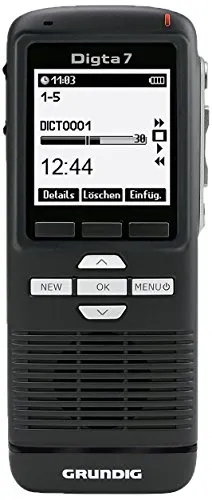 Grundig PDM7010-12 Digitales Diktiergerät Digta 701 Push