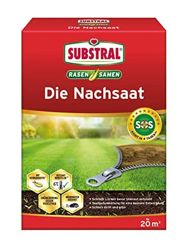 Substral Rasensamen Die Nachsaat, 400 g für 20 m²