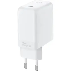 Produktbild OnePlus Warp Charge USB-C Power Adaptor - 65W - Weiß - Weiß