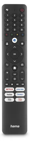 Hama Fernbedienung Universaler Ersatz für alle TCL TVs