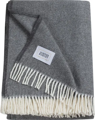 Wohndecke Relax, SCHÖNER WOHNEN-Kollektion in grau von SCHÖNER WOHNEN-Kollektion