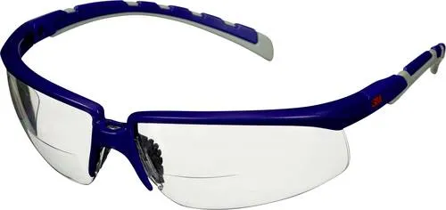 3M S2025AF-BLU Schutzbrille mit Antibeschlag-Schutz, mit Antikratz-Schutz Blau, Grau EN 166 DIN 166
