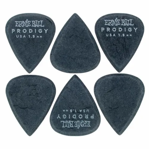 Prodigy Picks 1,5 mm STD BK von Ernie Ball