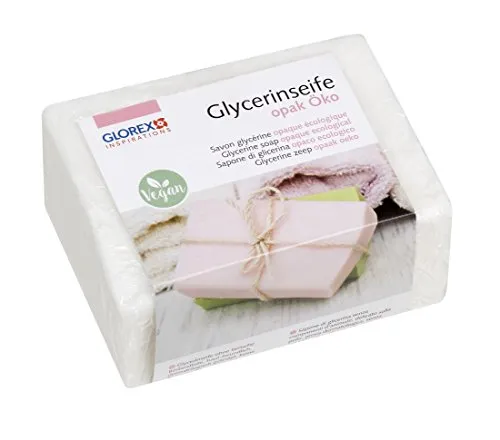 Glorex 6 1600 131 GmbH Glycerin-Seife Öko 500g opak von GLOREX