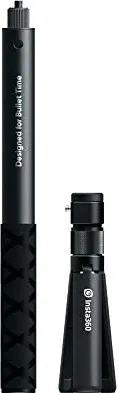 Insta360 Bullet-Time Set für X3, ONE RS, ONE X2 und mehr - Selfie-Stangen für perfekte Aufnahmen mit unsichtbarem Selfie-Stick, der ungehinderte Winkel bietet und ideal für kreative Videoinhalte ist.
