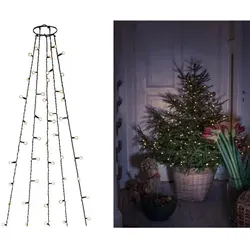 Konstsmide LED Baummantel mit Ring Ø 11 in grün von Konstsmide