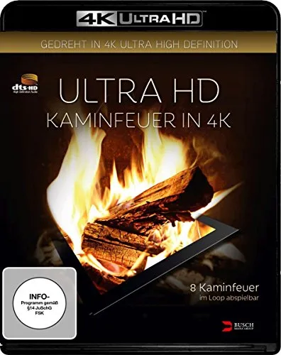 Kaminfeuer 4K Ultra-HD Blu-ray Disc
