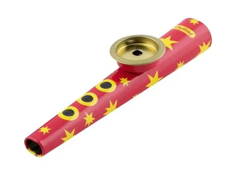 Ameisenkeks® Original Zinn-Kazoo in rot Metallkazoo