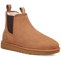 UGG Neumel Chelsea Stiefel Braun EU 46 - Herren Wanderschuhe im Chukka-Stil, kombiniert mit UGGplush™-Futter für optimalen Komfort und Wärme an kalten Tagen. Perfekt für lässige und elegante Outfits.