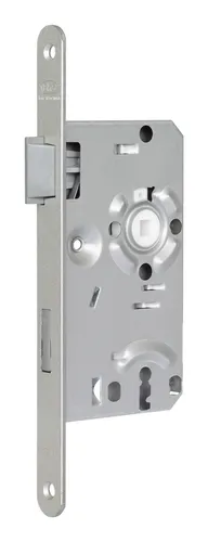 BKS Zimmertür-Einsteckschloss, BB, 55/72/8,2ktg. falz, 0215, ohne Wechsel DL, nickelsilber lackiert - 02150230