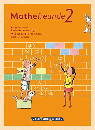 Mathefreunde - Ausgabe Nord 2015 - 2. Schuljahr - Mathematik Schulbücher für das 2. Schuljahr, inklusive praktischer Kartonbeilagen zur Förderung des mathematischen Verständnisses.