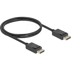 DELOCK 81174 - DisplayPort 2.1 Kabel, 16K 60 Hz, 1,0 m