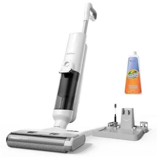 Proscenic F10 Pro Nass-Trockensauger 3 in 1 - Nass- & Trockensauger mit Selbstreinigungsfunktion und leichtem Design, ideal für Hartböden und Tierhaare, bietet eine effiziente Reinigung in einem Gerät.
