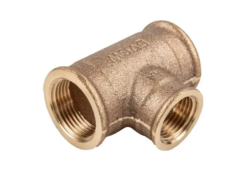 Viega T-Stück 3130 Rp1 1/2 x Rp3/4 x Rp1 1/2 Rotguss - Hochwertiges Rotguss T-Stück für Rohrleitungssysteme, korrosionsbeständig und ideal für Trinkwasser- und Gasinstallationen. Zuverlässige Qualität für professionelle Anwendungen.