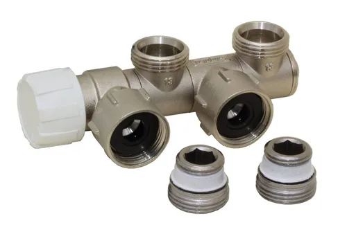 Flamco Ventilarmatur Variocon, schwenkbar - Zubehör für Klima & Heizen, schwenkbar und aus hochwertigem vernickeltem Messing für langlebige Nutzung und einfache Installation.