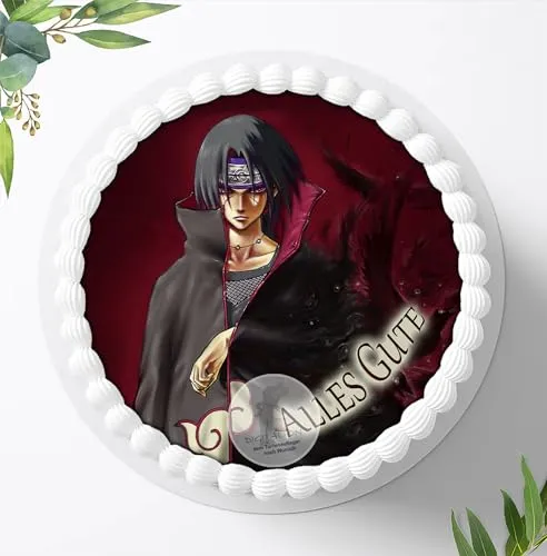 Für die Geburtstags Torte, Zuckerbild kompatibel mit: Manga Anime, Essbares Foto für Torten, Fondant, Tortenaufleger Ø 20cm, 0320c