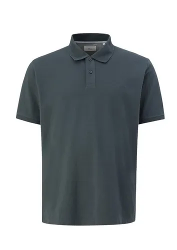 s.Oliver Poloshirt Big Size XXL (56/58) mit Kragen und Logo - Legeres s.Oliver Poloshirt aus 100% Baumwolle in Anthrazit. Ideal für den Alltag, bequem und pflegeleicht bei 30 Grad. Perfekte Passform für große Größen.