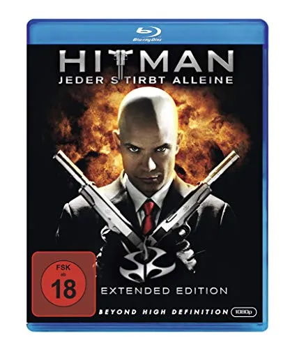 Hitman - Jeder stirbt alleine - Extended Edition [Blu-ray] - Actionthriller, Freigegeben ab 18 Jahren, mit spannenden Extras und unveröffentlichter Szenen für Fans des Genres.