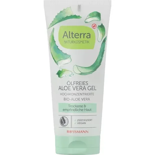 Alterra Aloe Vera Gel, ölfrei, vegan, 100 ml