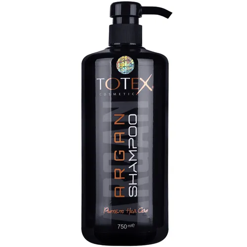 Totex Argan Shampoo 750 ml reinigt effektiv die Kopfhaut und das Haar